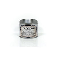 THE CANDLE ROOMS Archivist - Scented Soy Candle - Tranquil Amber Resin, Santal, Cypress Wood and Crushed Nutmeg