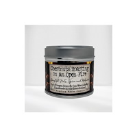 THE CANDLE ROOMS Chestnuts Roasting on an Open Fire- Scented Soy Candle- Roasted Nuts, Spice and Balsam