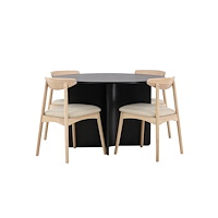 Venture Home Bord Tyresö med stolarna Ven