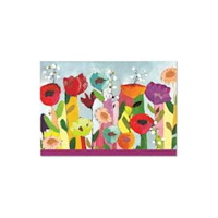 Peter Pauper Press NOTE CARD BRILLIANT FLORAL (häftad, eng)