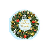 Arcturus publishing ltd The Christmas Wreaths Colouring Book (inbunden, eng)