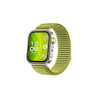 Huawei Huawei Watch Fit 4 Pro - aluminiumlegering - smart klocka med rem - grön - titangrön