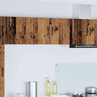 vidaXL Köksskåp 2 pcs Gammalt trä 40 x 31 x 40 cm Konstruerat trä