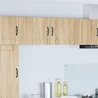 vidaXL Köksskåp med hylla Sonoma-ek 50 x 31 x 40 cm Konstruerat trä