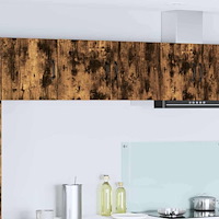 vidaXL Köksskåp med hylla Rökt ek 80 x 31 x 40 cm Konstruerat trä