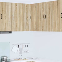 vidaXL Köksskåp med hylla Sonoma-ek 57 x 57 x 80 cm Konstruerat trä