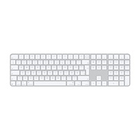 Apple Apple Magic Keyboard with Touch ID and Numeric Keypad - tangentbord - USB-C - QWERTY - dansk - vita tangenter Inmatnings...