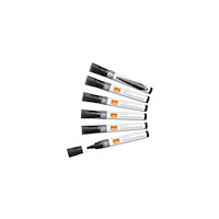 NOBO Nobo Liquid Ink - markering - svart (paket om 10)