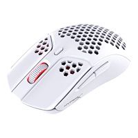 HP HyperX Pulsefire Haste - mus - 2.4 GHz - vit, rosa