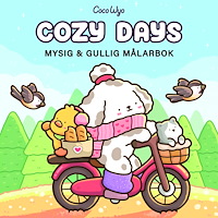 Coco Wyo Cozy Days : Mysig och gullig Cozy Coloring målarbok från Coco Wyo (häftad)