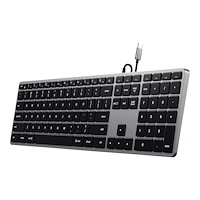 Satechi Satechi Slim W3 - tangentbord - QWERTY - Nordisk Inmatningsenhet