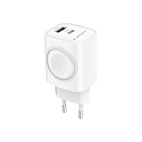 Gembird Gembird trådlös laddningsmatta/nätadapter - USB, 24 pin USB-C - 22 Watt