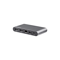 StarTech.com StarTech.com USB C Dock, 4K Dual Monitor DisplayPort, Mini Laptop Docking Station, 100W Power Delivery Passthrough, GbE,...
