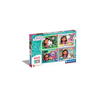 Clementoni Clementoni Gabby’s Dollhouse, 12 styck, Tecknade serier, 3 Å...