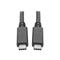 Eaton Corporation Eaton Tripp Lite Series USB-C Cable (M/M) - USB 3.2, Gen 1 (5 Gbps), Thunderbolt 3 Compatible, 6 ft. (1.83 m) - USB typ...