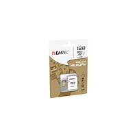 Emtec EMTEC Gold+ - flash-minneskort - 128 GB - microSD