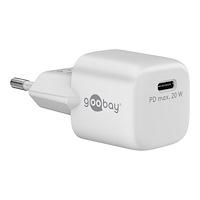 Goobay goobay strömadapter - nano, GAN - 24 pin USB-C - 20 Watt