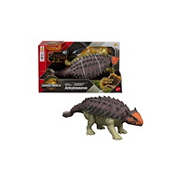 MATTEL Jurassic World WILD ROAR Ankylosaurus, 4 År, Brun, Grön, Pla...