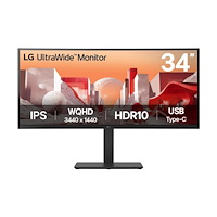 LG LG UltraWide 34BA75QE-B - LED-skärm - böjd - 34" - HDR