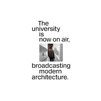 Jap Sam Books The University Is Now On Air, Broadcasting Modern Architecture (häftad, eng)