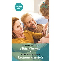 Susan Carlisle Hjärtflimmer ; Lyckans amulett (häftad)