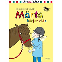 Erika Eklund Wilson Märta börjar rida (bok, kartonnage)