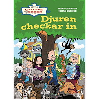 Måns Gahrton Djuren checkar in (inbunden)