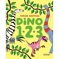 Sarah Sheppard Dino 1-2-3 (inbunden)