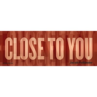 Jacob Felländer I Want to Live Close to You (inbunden, eng)