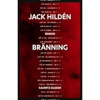 Jack Hildén Bränning (inbunden)