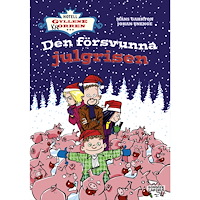 Måns Gahrton Den försvunna julgrisen (bok, kartonnage)
