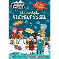 Martin Widmark LasseMajas vinterpyssel med klistermärken (häftad)