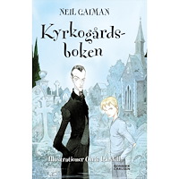 Neil Gaiman Kyrkogårdsboken (bok, danskt band)