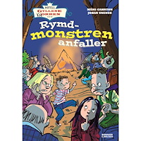 Måns Gahrton Rymdmonstren anfaller (bok, kartonnage)