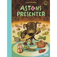 Lotta Geffenblad Astons presenter (bok, halvklotband)