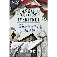 Camilla Lagerqvist Försvunnen i New York (bok, kartonnage)