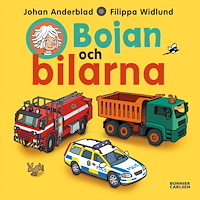 Johan Anderblad Bojan och bilarna (bok, board book)