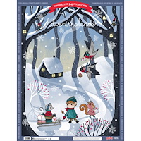 Flera författare Pixi adventskalender 2025 : Med böcker av Maria Trolle, Maria Nilsson Thore, Johan Anderblad, Filippa Widlund, Mårten Me...