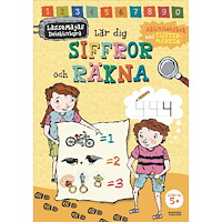 Martin Widmark LasseMajas detektivbyrå lär dig siffror och räkna (häftad)