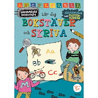 Martin Widmark LasseMajas detektivbyrå lär dig bokstäver och skriva (häftad)