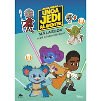 Bonito Unga Jedi på äventyr – målarbok med klistermärken (häftad)