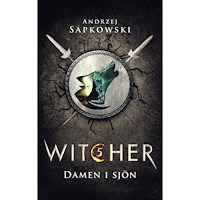 Andrzej Sapkowski Damen i sjön (bok, danskt band)