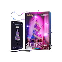 Twinkly Twinkly Strings - stränglampor - LED x 200 - 16 miljoner färger - pärla - grön