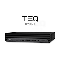 Teqcycle HP EliteDesk 800 G6 - mini-desktop Core i5 10500T 2.3 GHz - 16 GB - SSD 256 GB - rekonditionerad