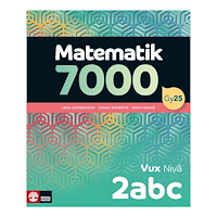 Lena Alfredsson Matematik 7000 nivå 2abc Vux (häftad)