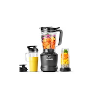 Nutri Bullet NutriBullet NBF550DG SmartSense 1500 Combo - blandare - mörkgrå
