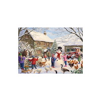 OTTERHOUSE JIGSAWS Jigsaw 1000 Piece - Christmas At The Farm (L)
