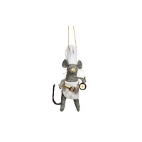 SASS & BELLE Mouse Chef Felt Decoration