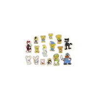 NORDIC BRANDS Bamse och vänner Träfigurer 16 delar