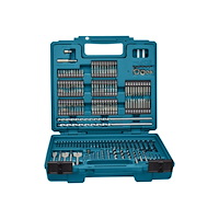Makita Makita borr- och skruvmejselbitsats - för metall, sten, trä - 256 delar